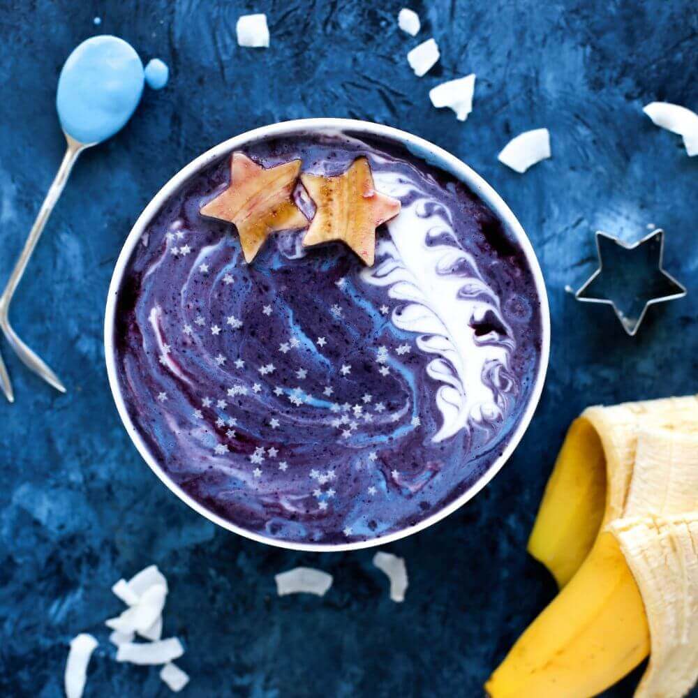 Blue Butterfly Pea Flower Smoothie