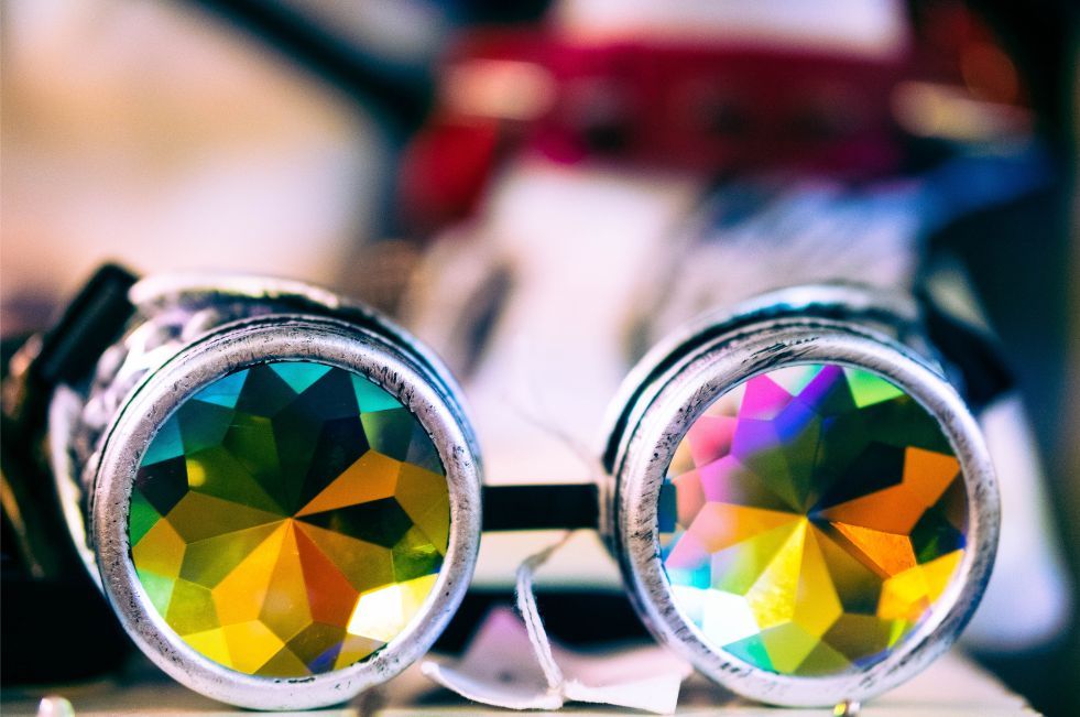 Kaleidoscope Healthcare goggles